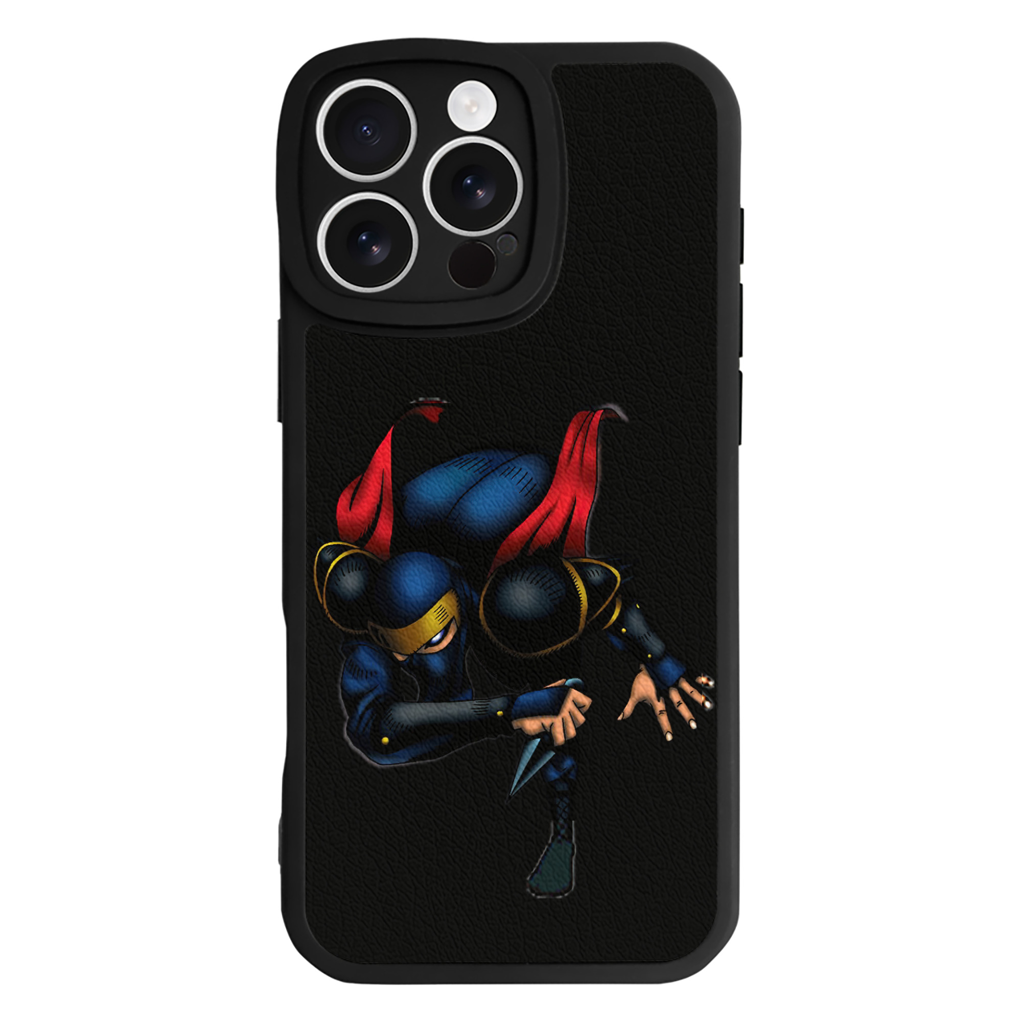 遊☆戯☆王 Yu-Gi-Oh! 【iPhone 16シリーズ対応】シリコンスマホケース（レザー調） 材質：シリコン